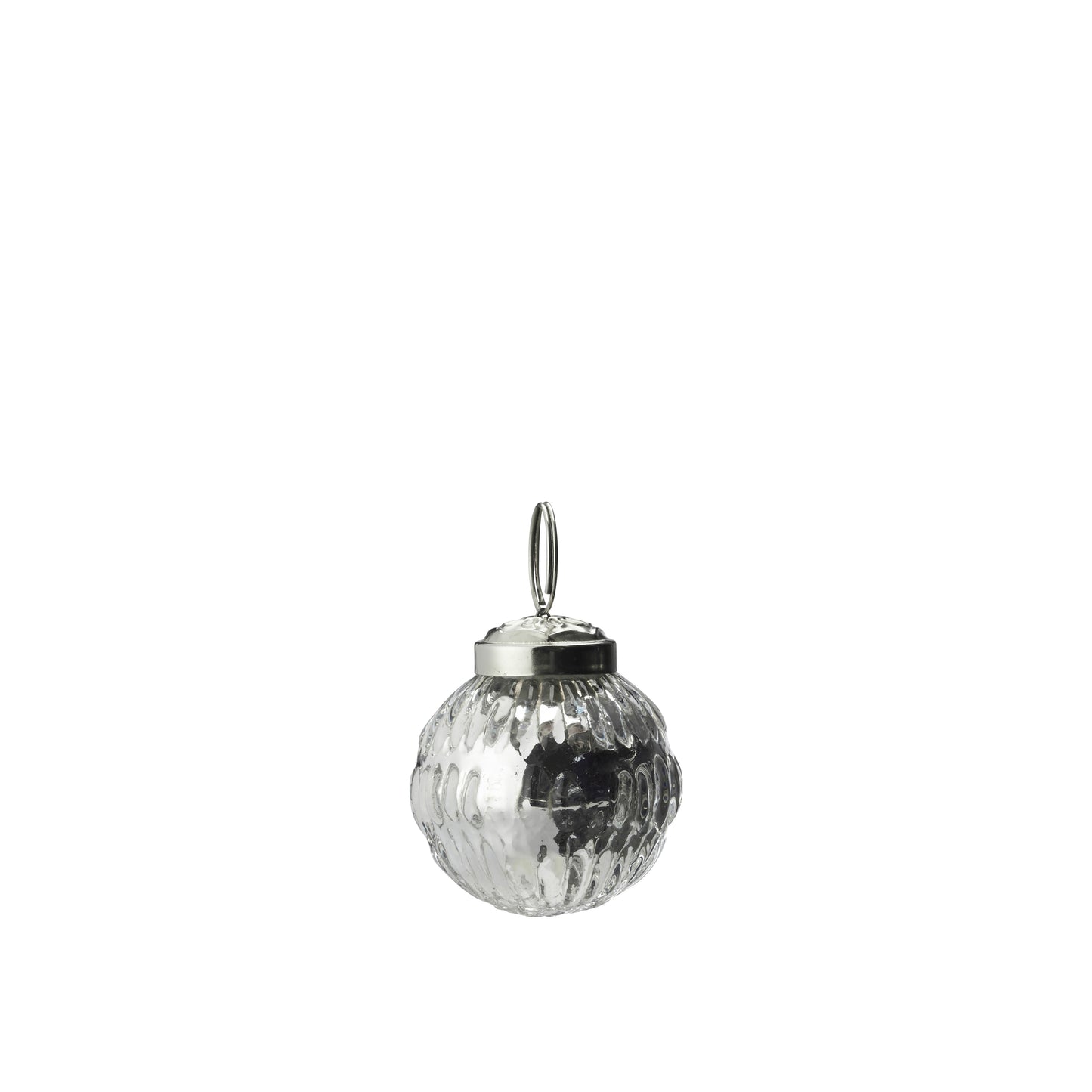 Ghandari Christmas Bauble - Silver