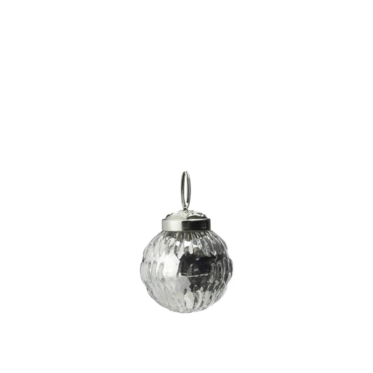 Ghandari Christmas Bauble - Silver