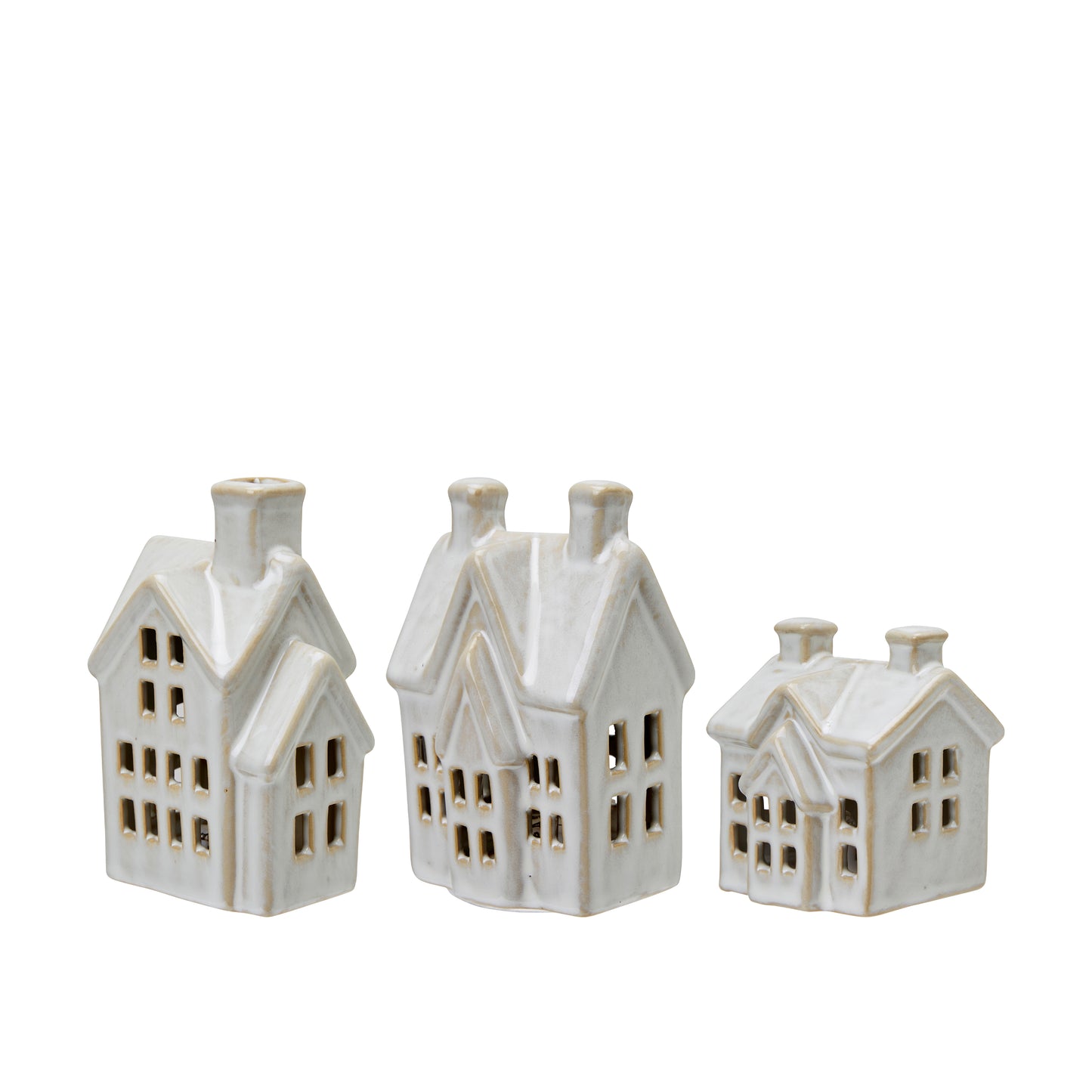 LED Houses - Set of 3