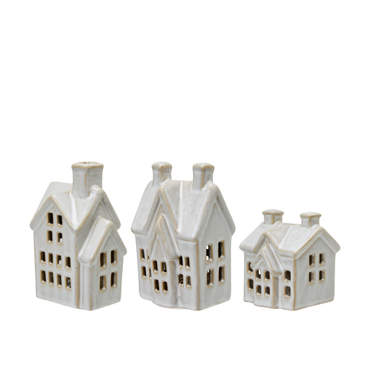 LED Houses - Set of 3