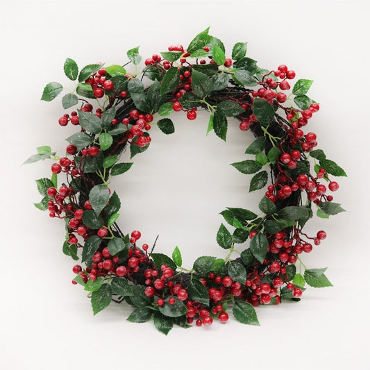 Berry Leaf Wreath