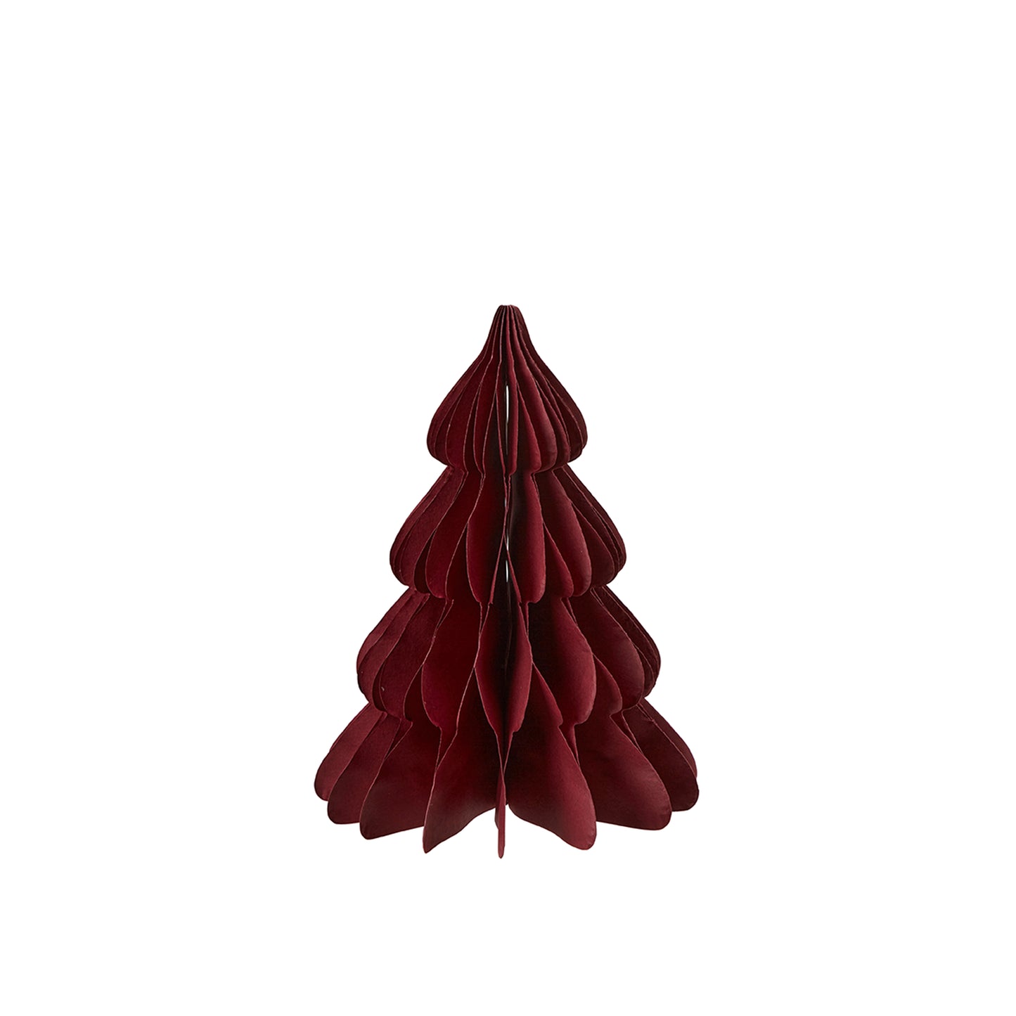 Decorative Paper Tree - Burgundy, 20 x 15cm.