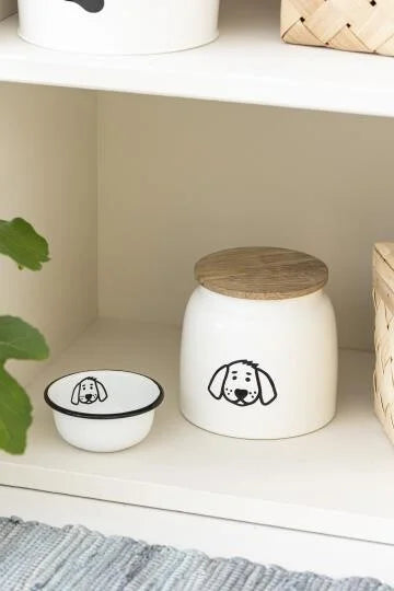 Dog food canister
