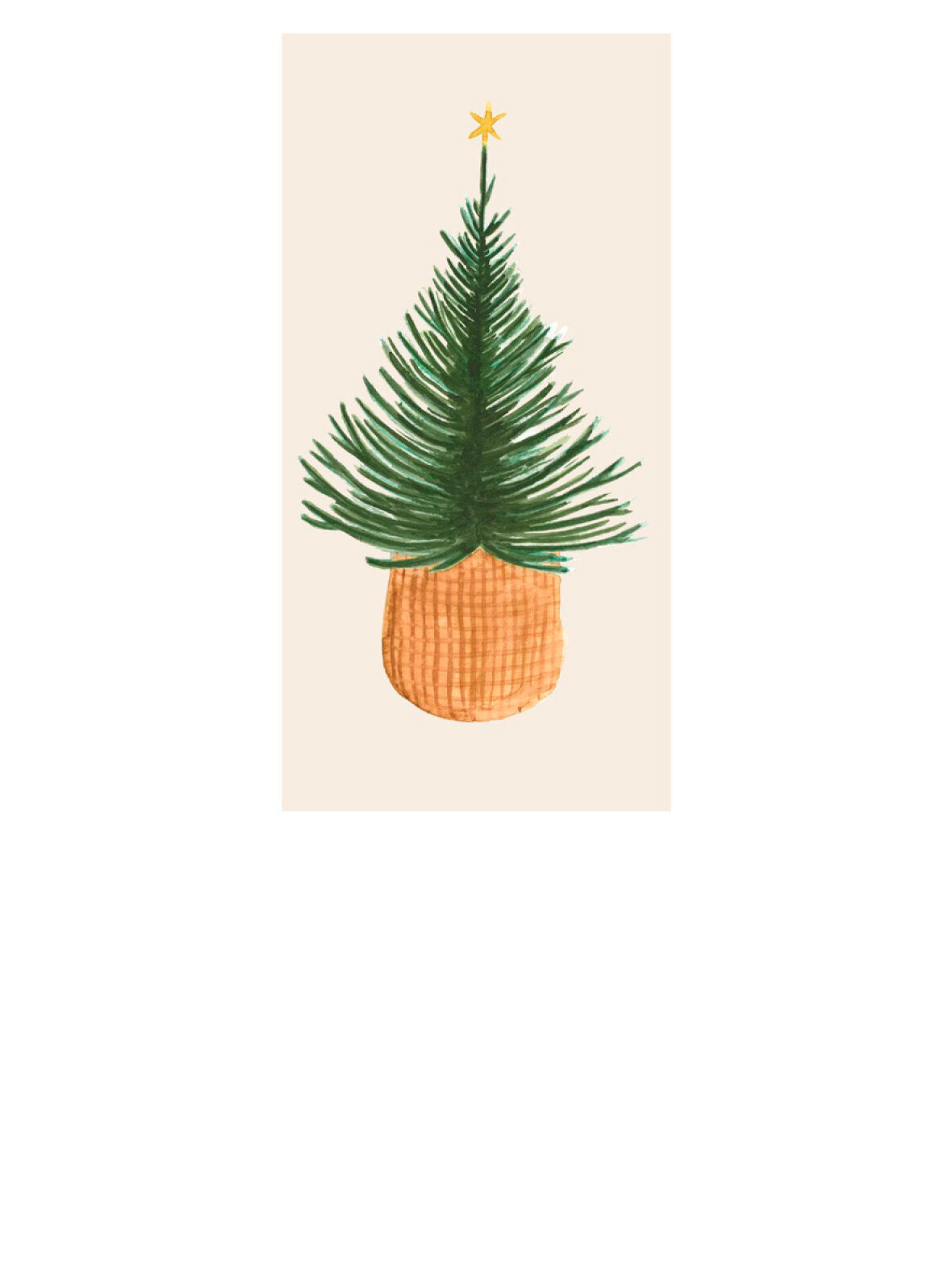 Paper Napkins - Christmas Tree