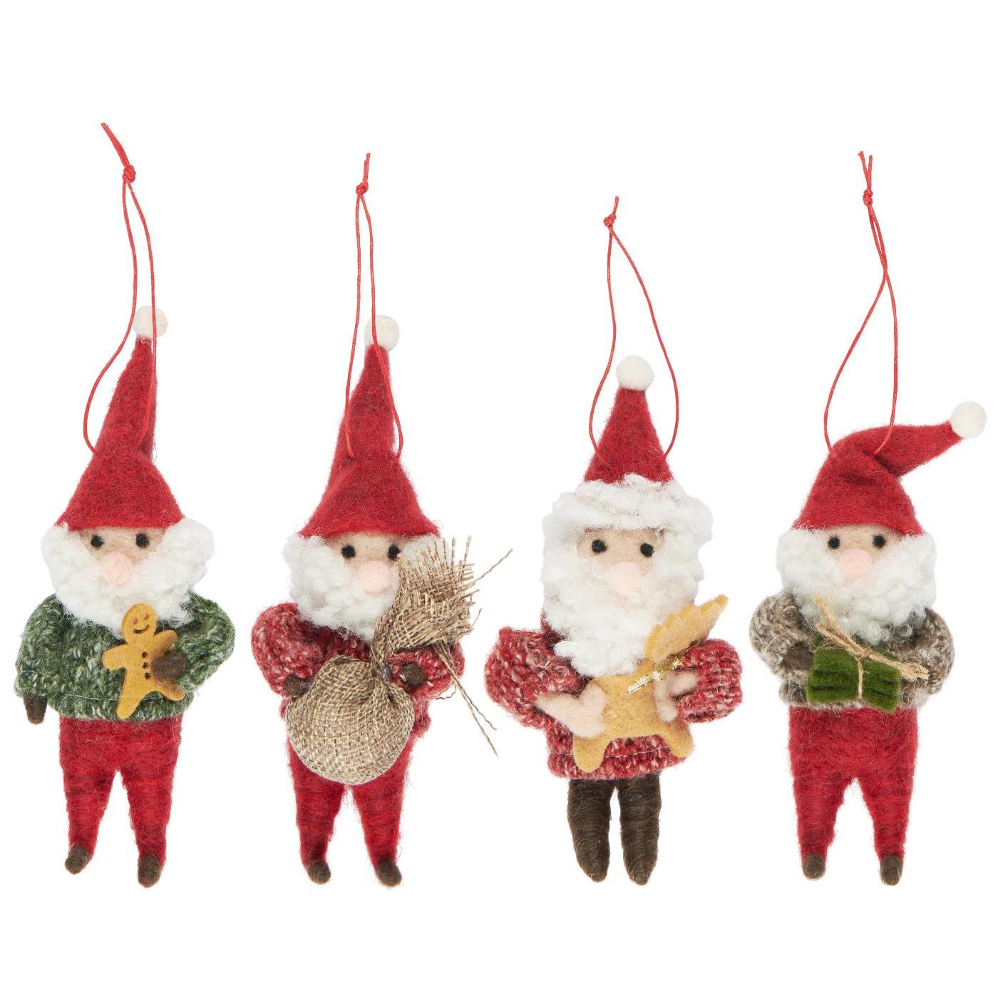 Santa Decorations - Assorted