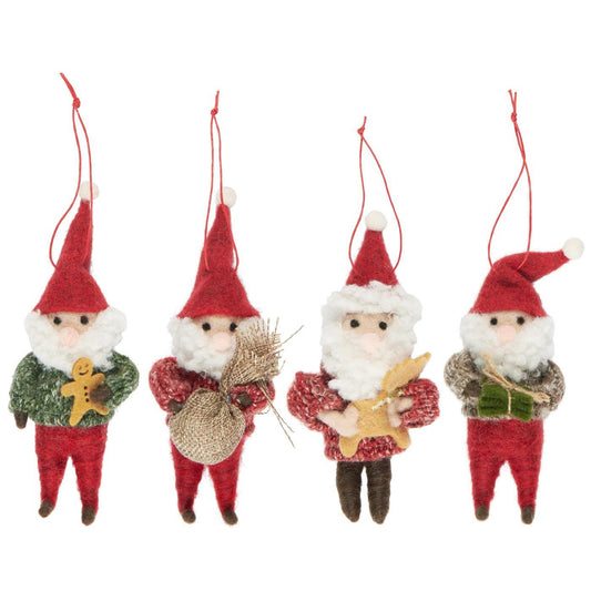Santa Decorations - Assorted