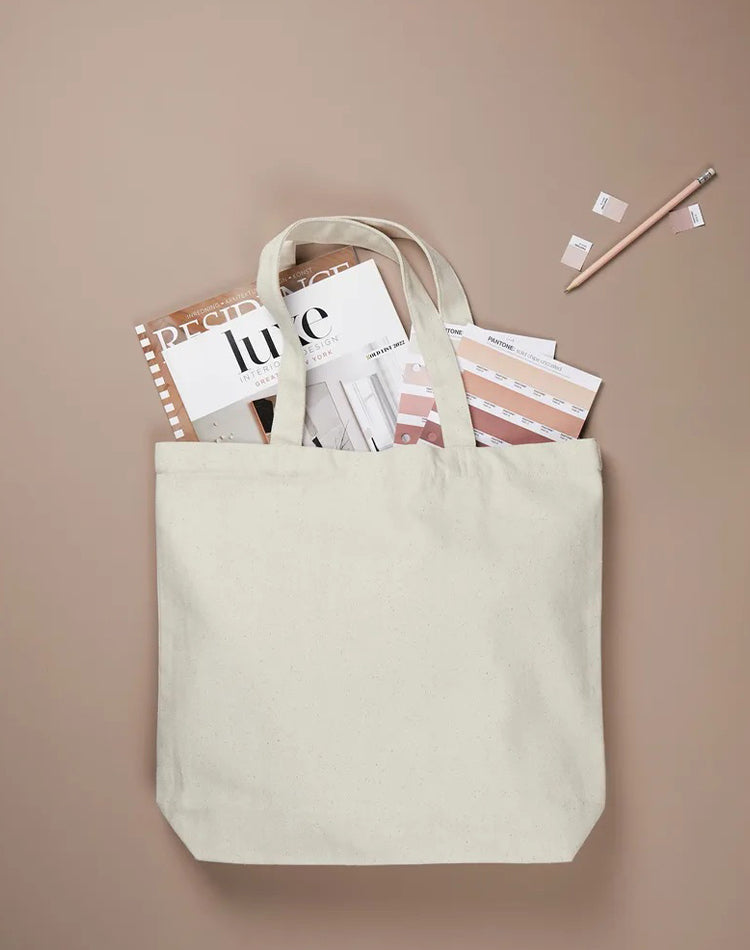 Hilo Canvas Tote Bag - Off White