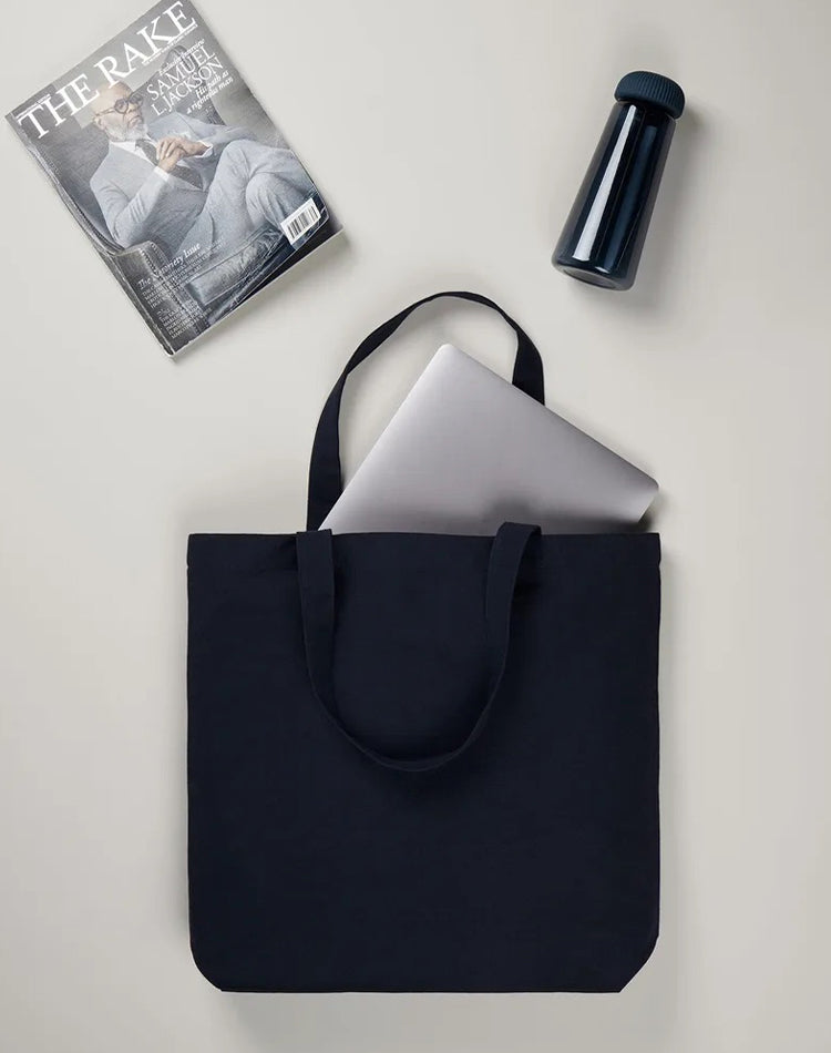 Hilo Canvas Tote Bag - Navy