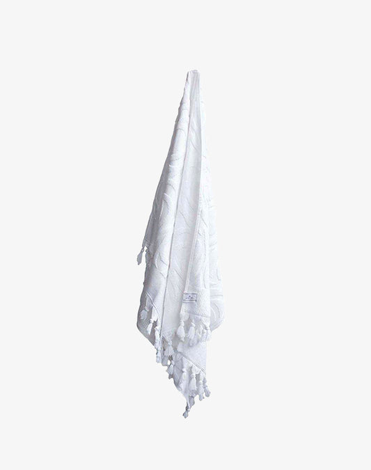 Floe Bath Towel - 140 x 70cm, White