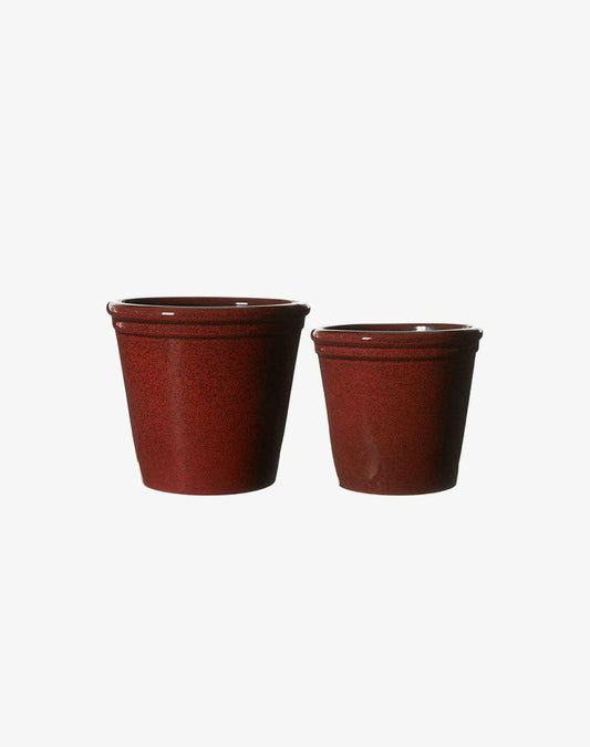 Carly Pot - Red, Small