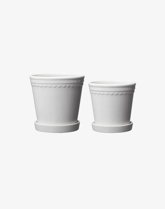 Astrid Pot - White, Medium