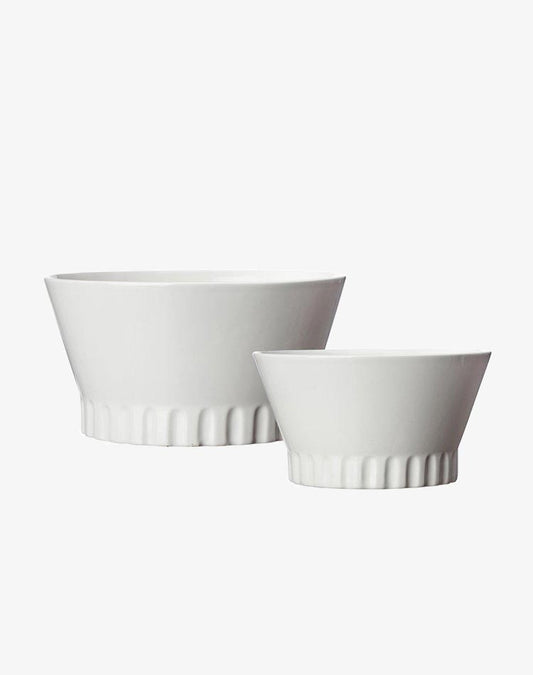 Salma Planter - White, Medium