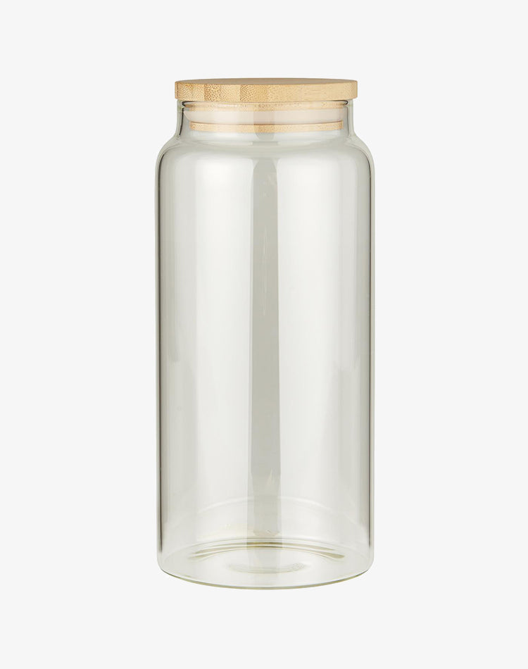 Storage Jar with Bamboo Lid - Medium