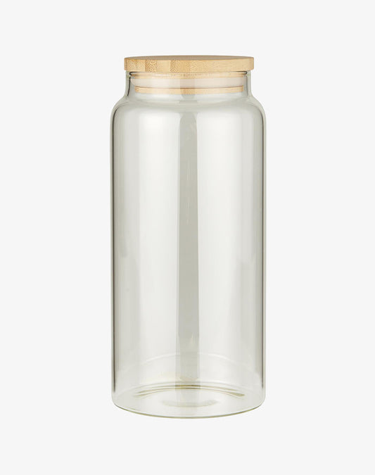 Storage Jar with Bamboo Lid - Medium