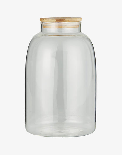 Storage Jar with Bamboo Lid - Large