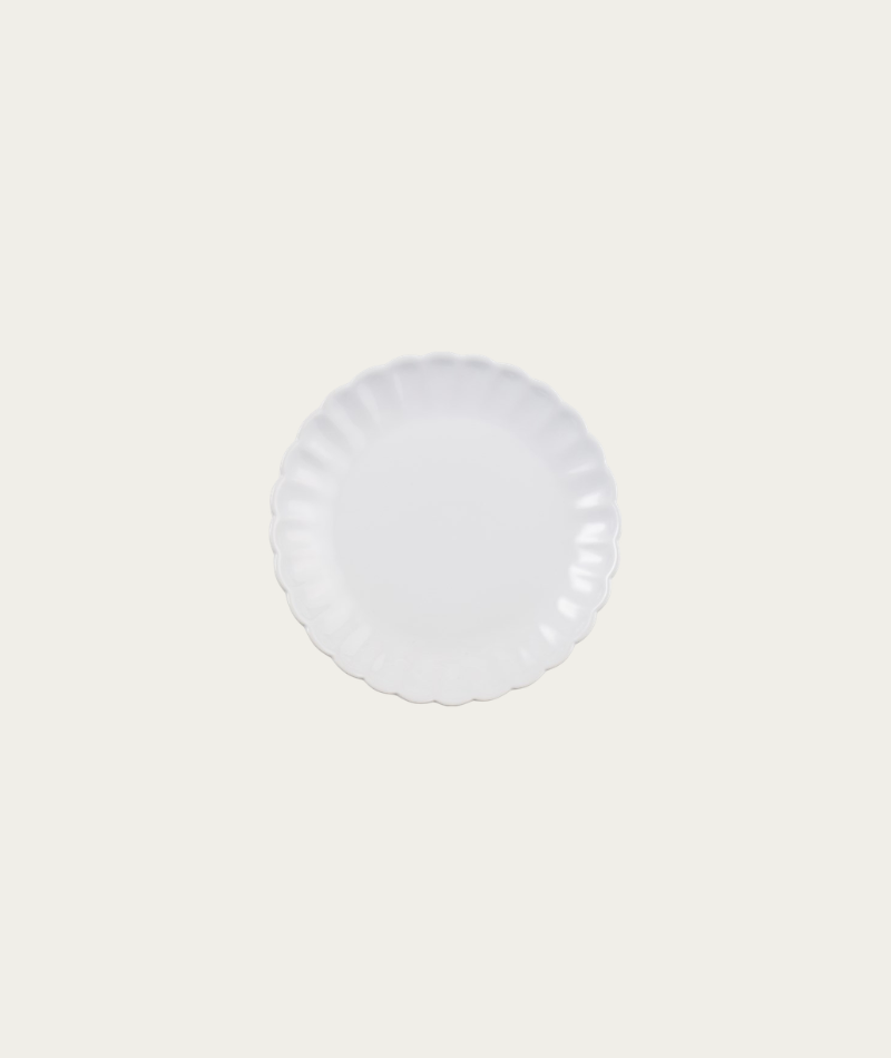 Mynte Breakfast Plate - White