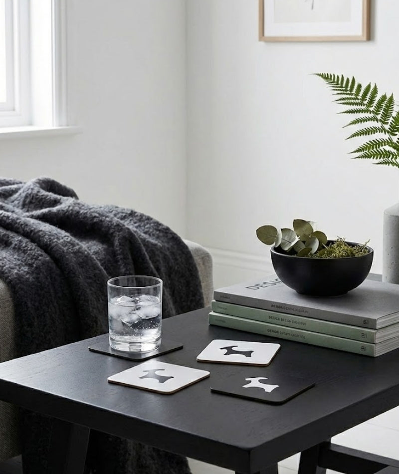 Buck Coasters 4-pack