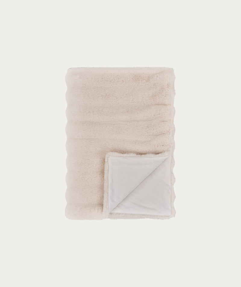 Galena Plaid - White 130 x 180 cm