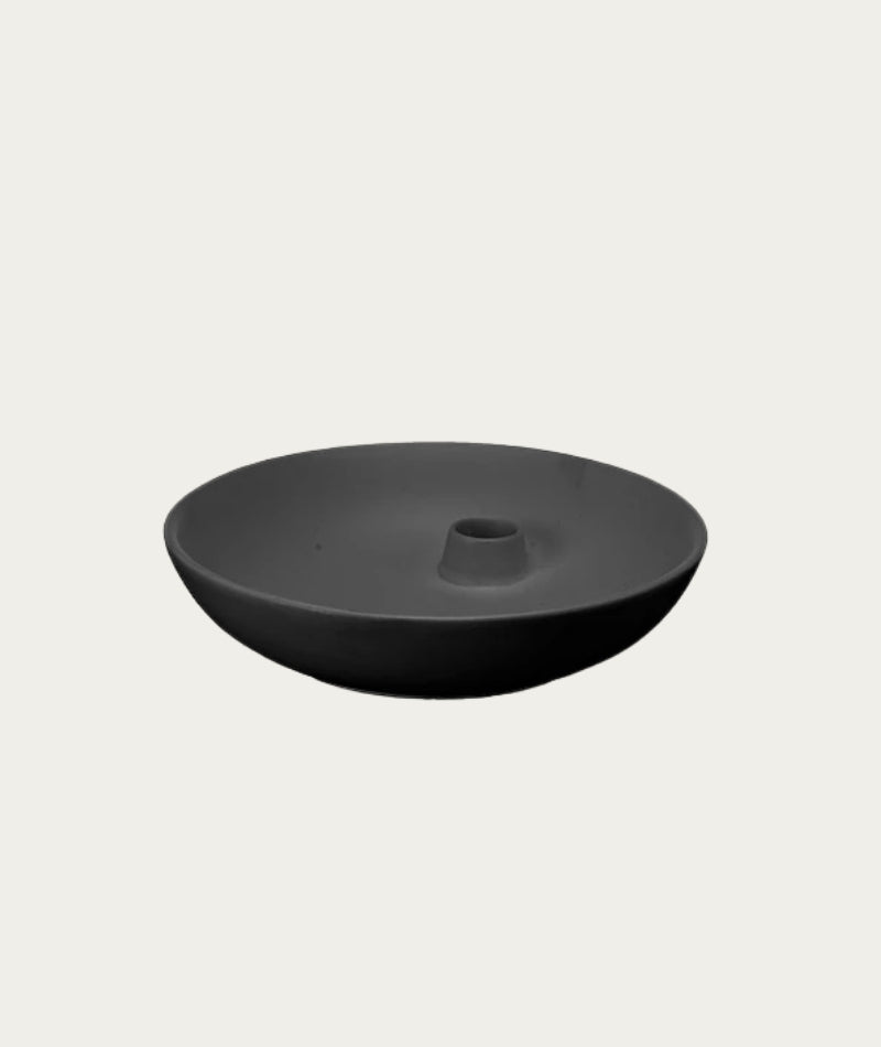 Megan Candle Holder - Black