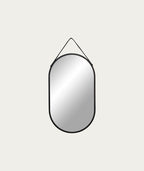Trapani Mirror - black 35x60 cm