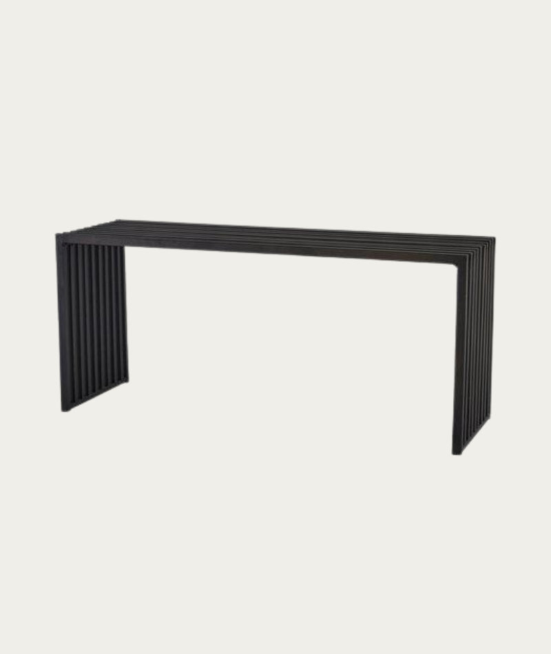 Livorno Bench – Black Iron