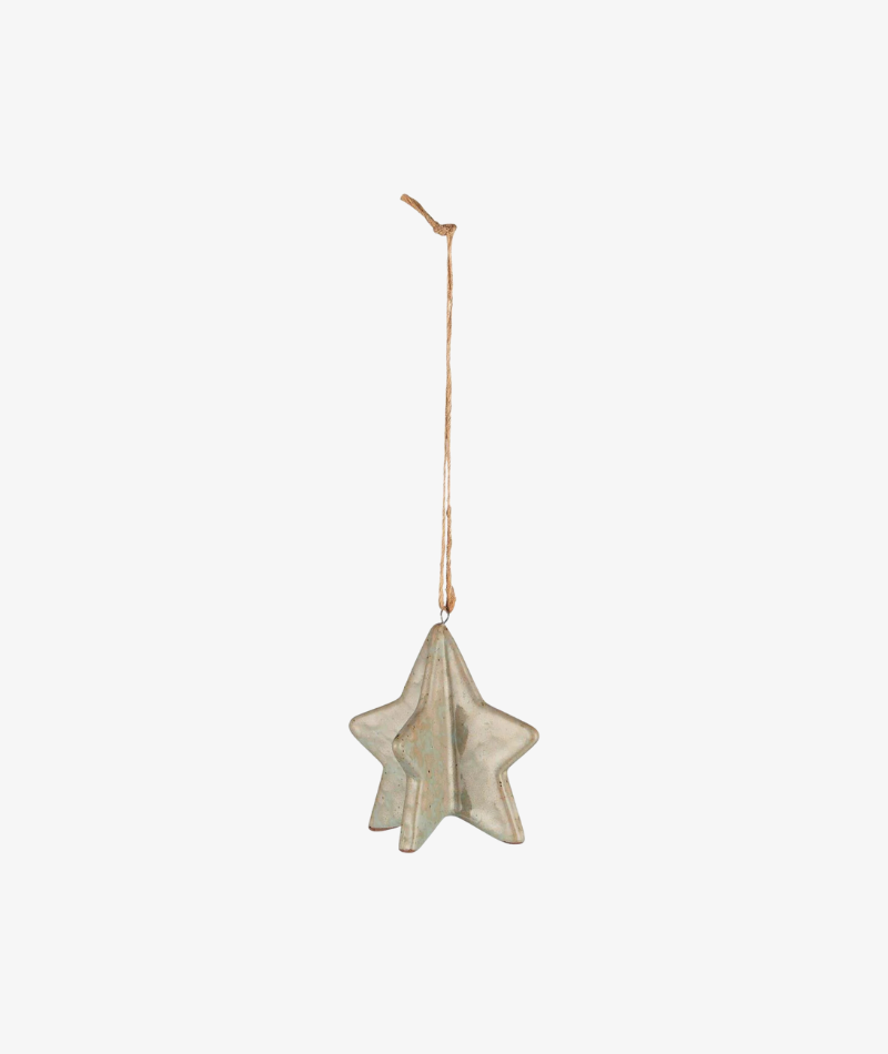 Ceramic Star Decoration