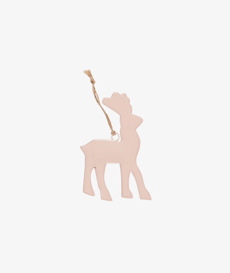 Reindeer Decoration - Pink