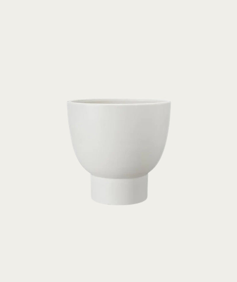 Megan Pot - White, Medium