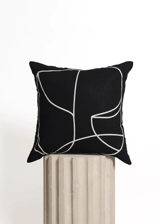 Antwerp Cushion Cover – Black