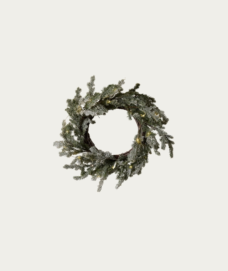 Wreath with LED – Green