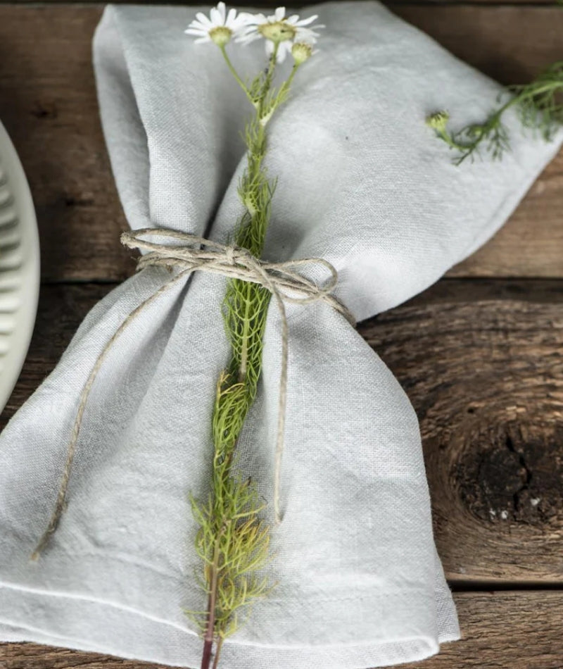 Freja Cloth Napkin - Light Grey