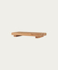 Serving board oblong with feet