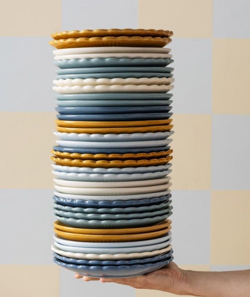 Mynte Breakfast Plate - Cornflower Blue