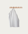 Stripe Hand Towel - Beige and White