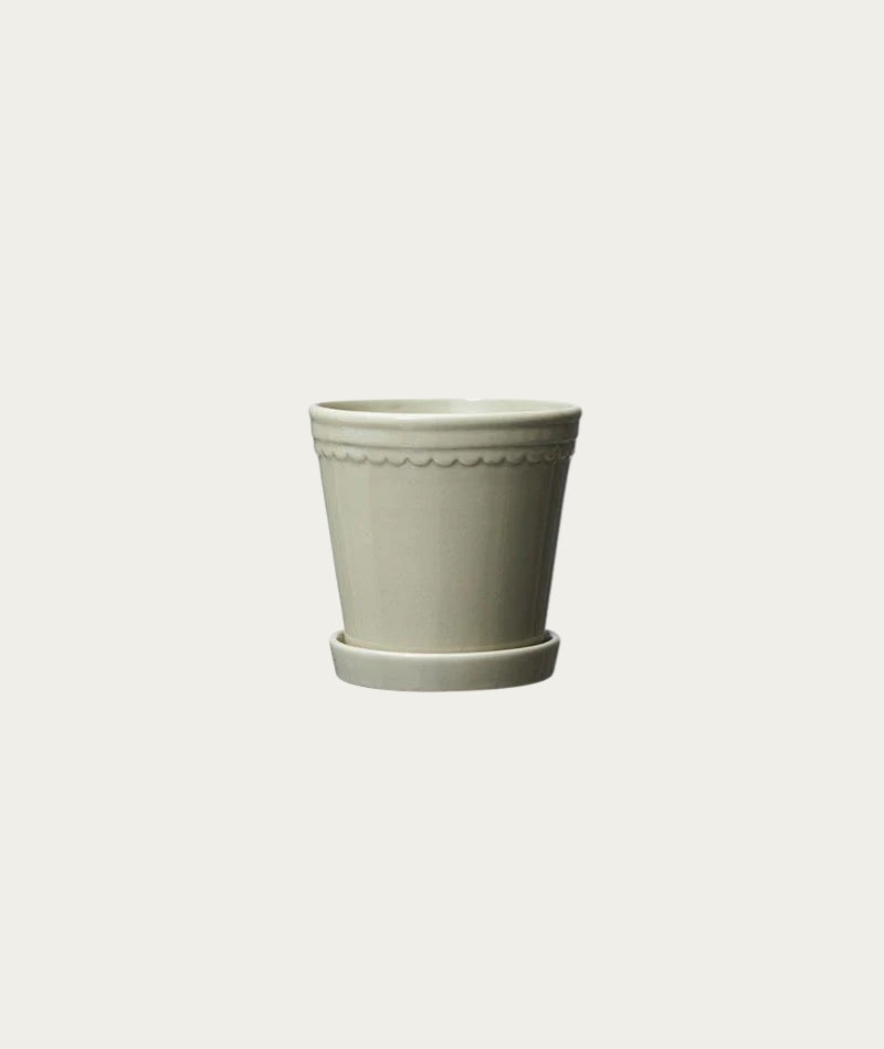 Astrid Pot - Linen, Medium