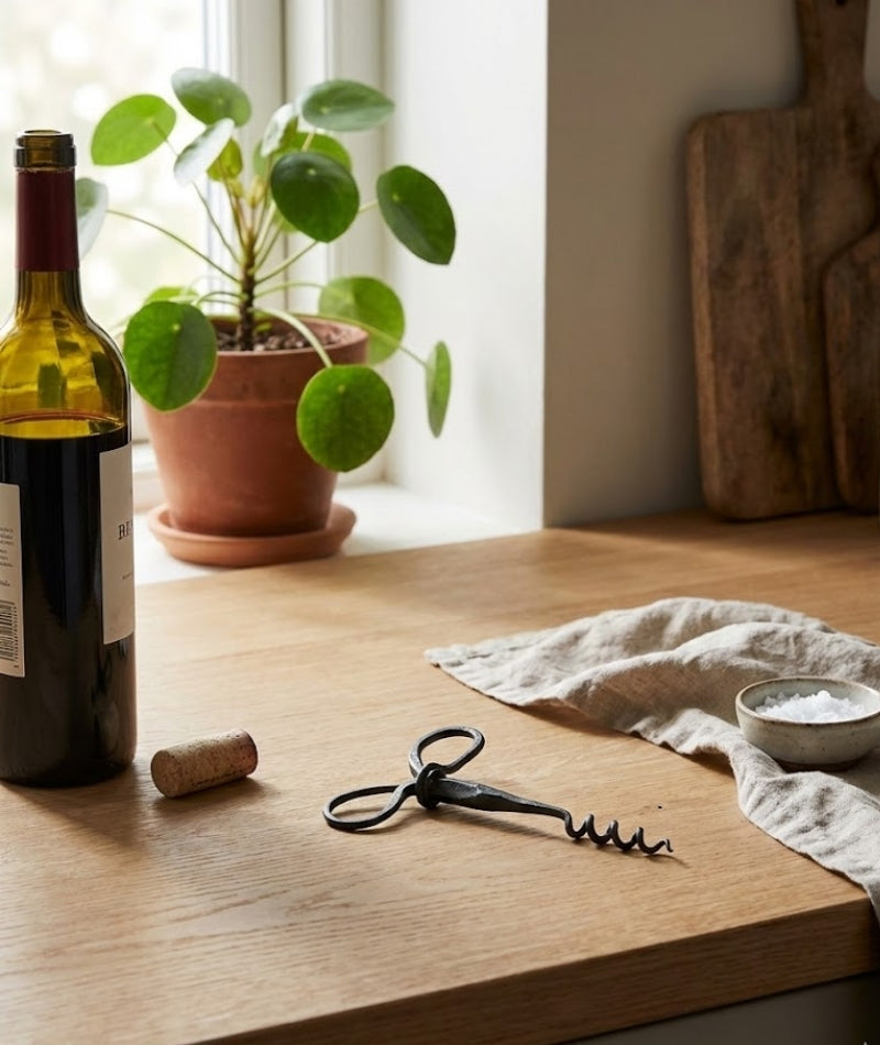 Odin Corkscrew Bottle Opener - Black