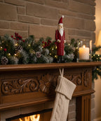 Santa Standing - Red