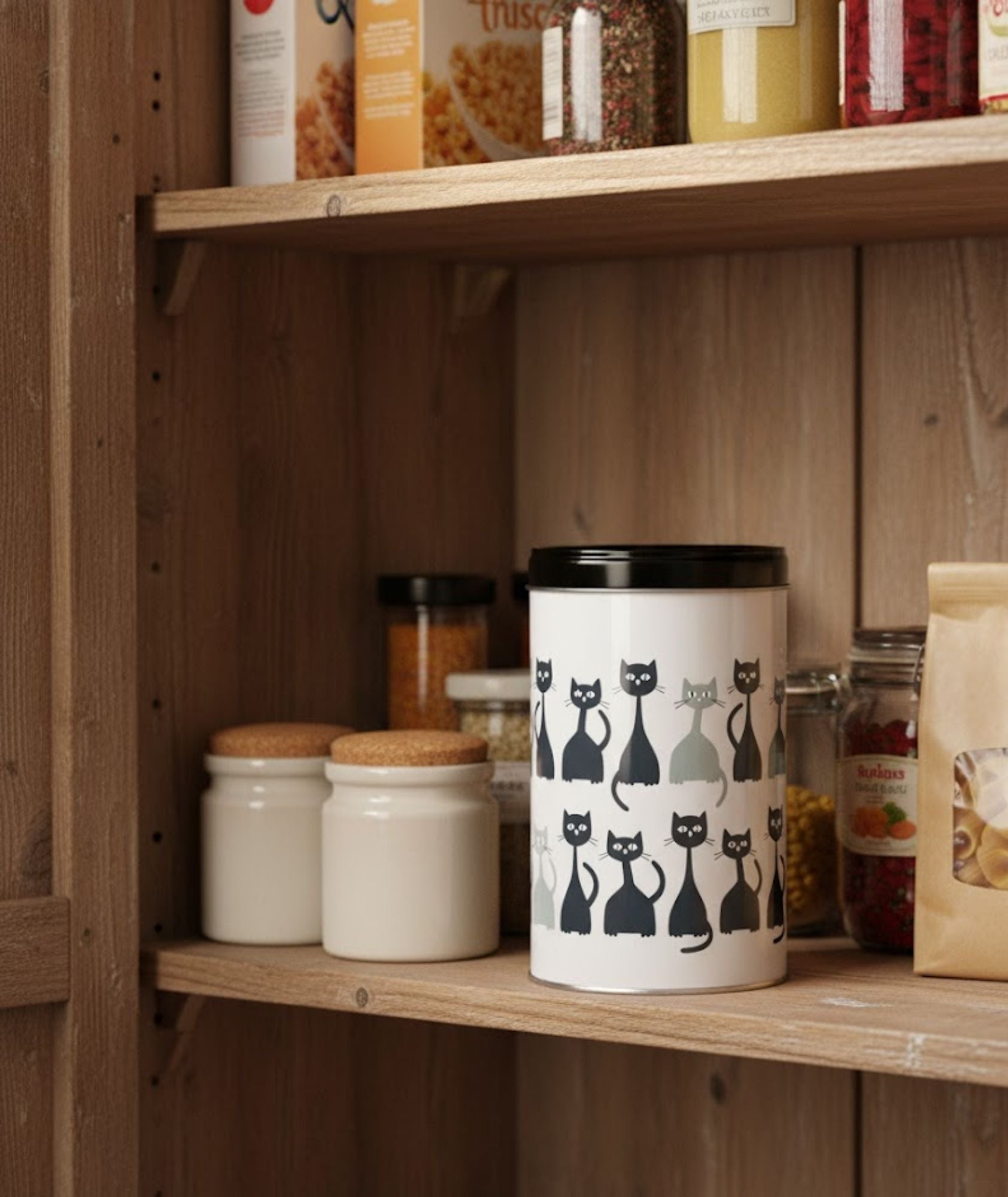 Selma Round Storage Tin