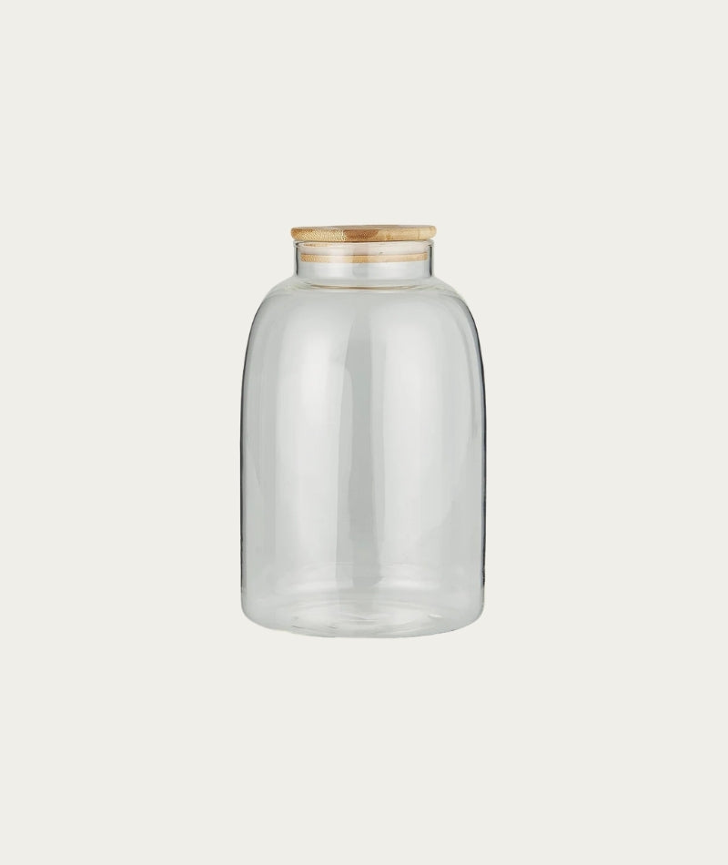 Storage Jar with Bamboo Lid - Large