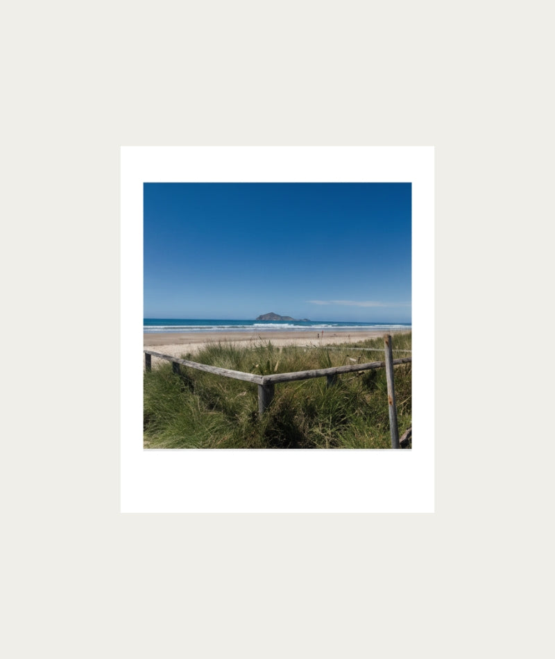 Waimarama Beach AT HOME Polaroid Artwork - Medium