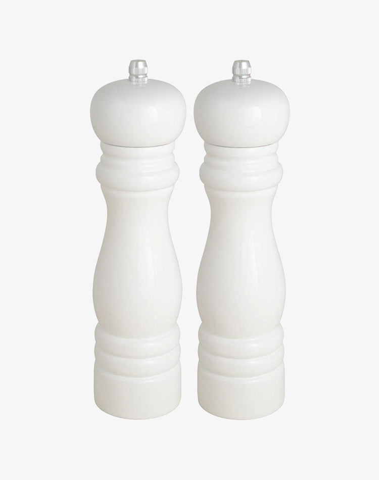 Mynt Salt and Pepper Grinders - White  **Sold individually**  $35 each