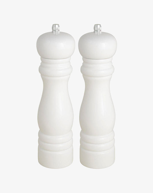 Mynt Salt and Pepper Grinders - White  **Sold individually**  $26 each