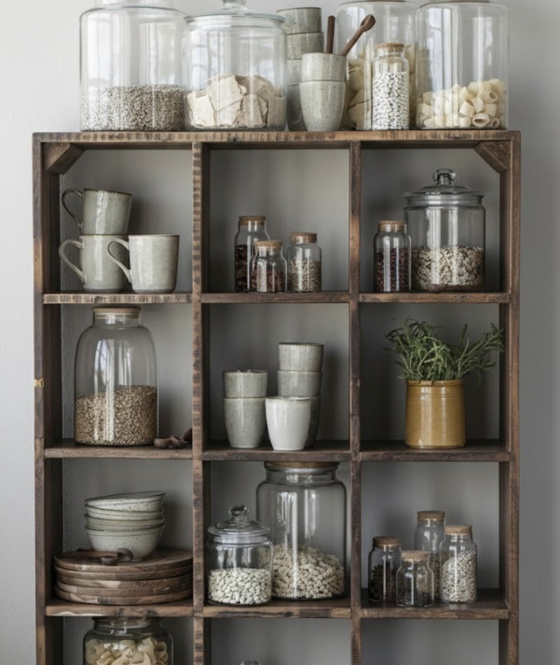 Storage Jar with Bamboo Lid - Large