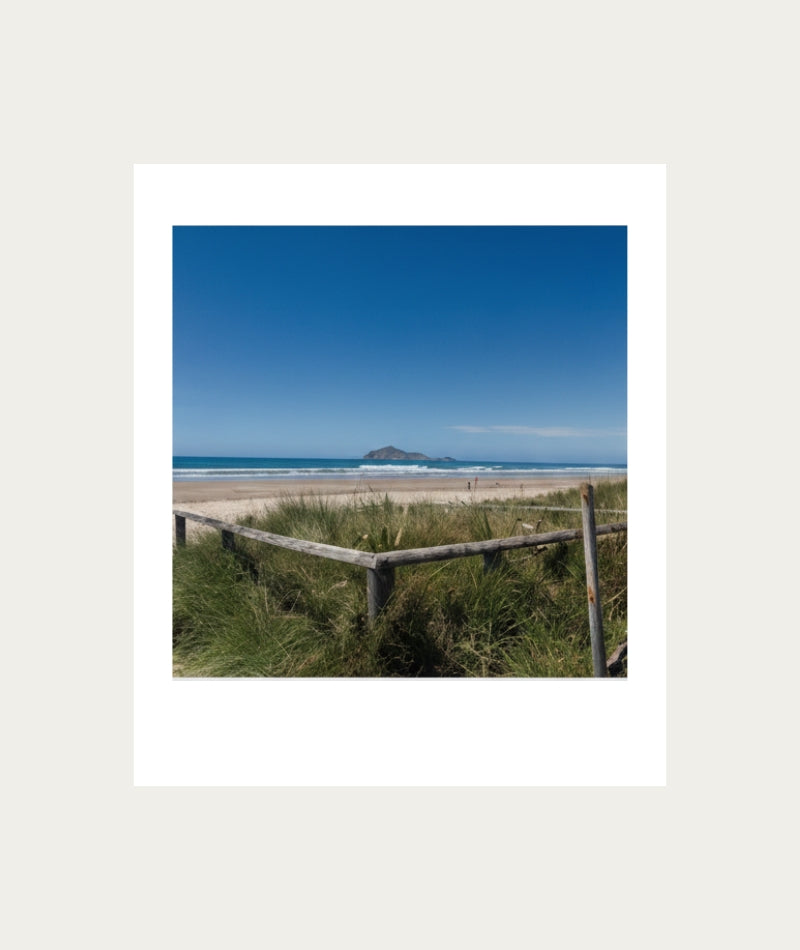 Waimarama Beach AT HOME Polaroid Artwork - Large