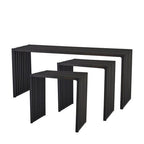 Livorno Bench – Black Iron