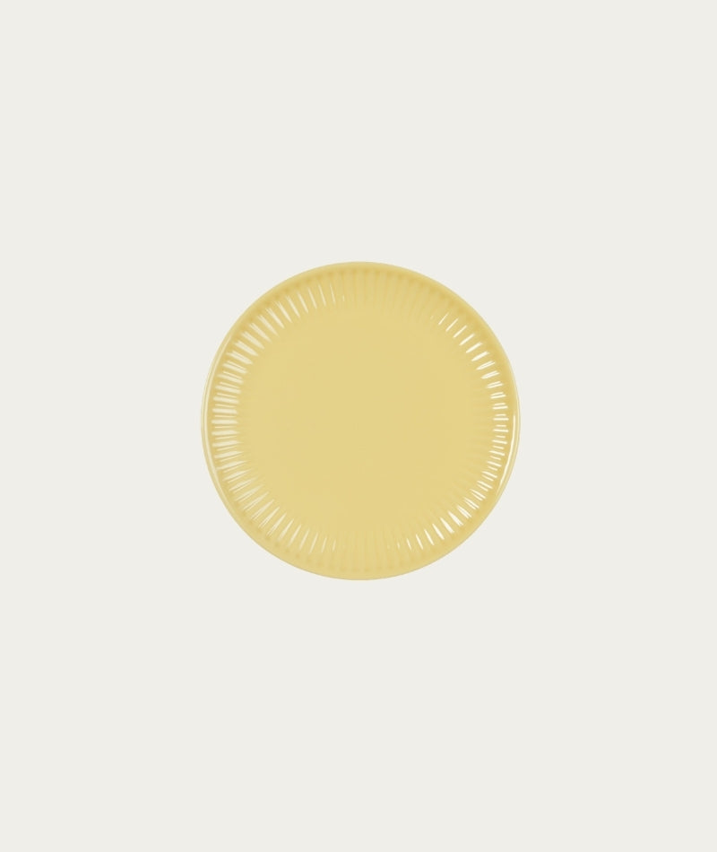 Mynte Breakfast Plate - Lemonade Yellow