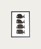 Whale Multi Poster - 50 x 70cm