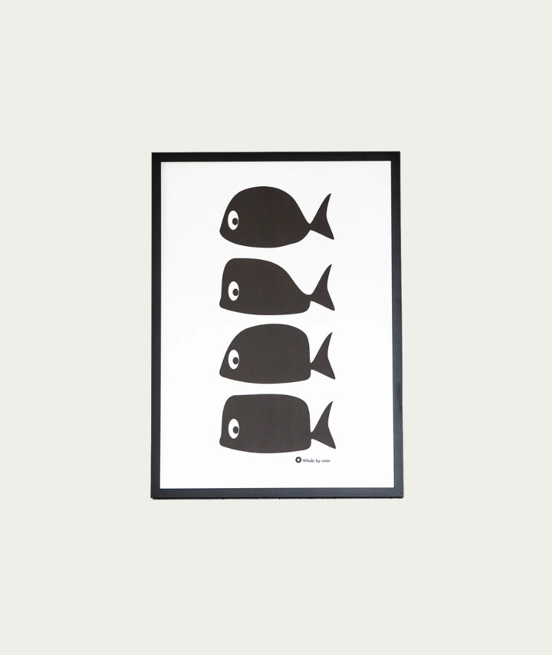 Whale Multi Poster - 50 x 70cm