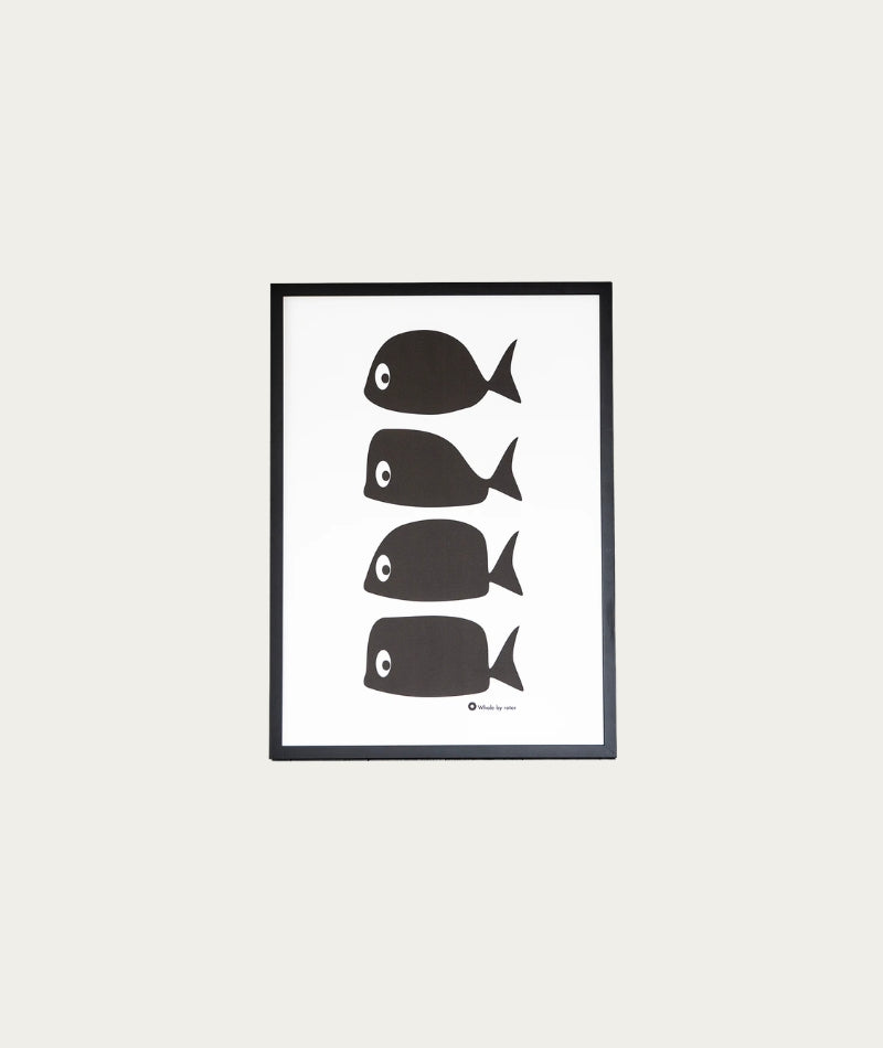 Whale Multi Poster - 30 x 40cm