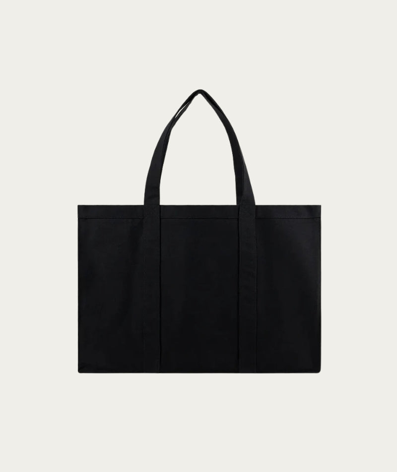 Hilo Canvas Tote Bag  - Black, Maxi